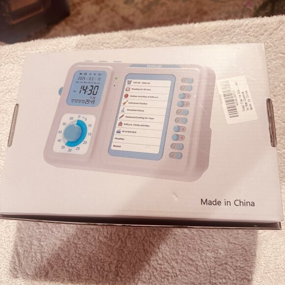 "Task Timer Planning Board with Visual Timer," also referred to as a "Visual Tim - Picture 2 of 8